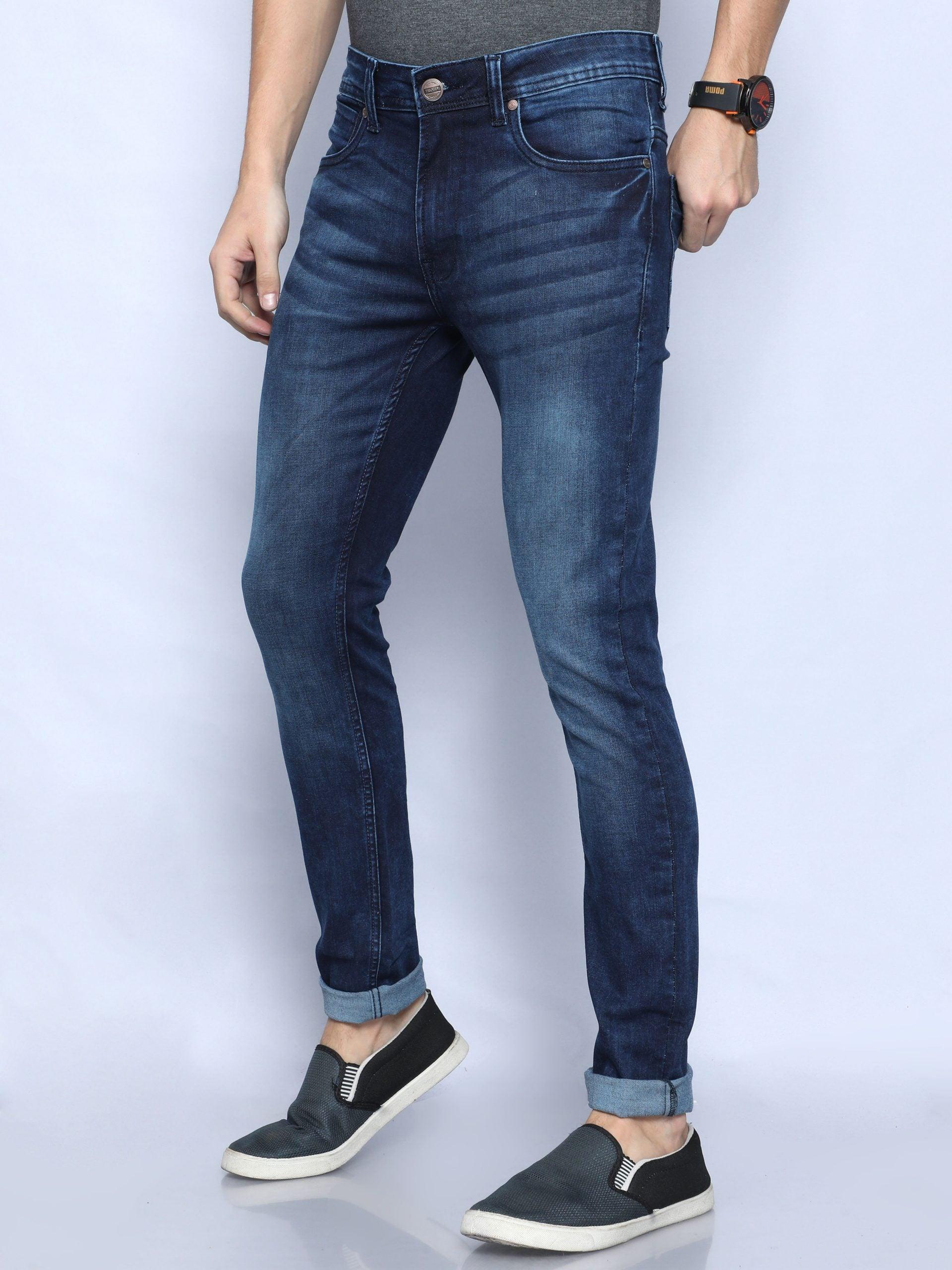 Men's Skinny Fit Jeans - Blue - Triggerjeans