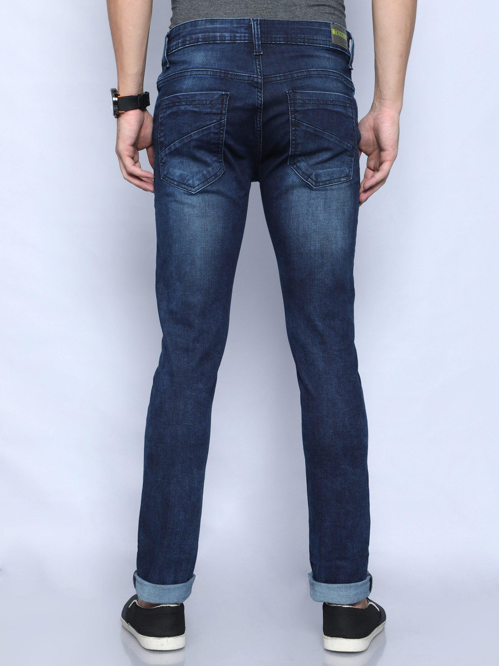 Men's Skinny Fit Jeans - Blue - Triggerjeans