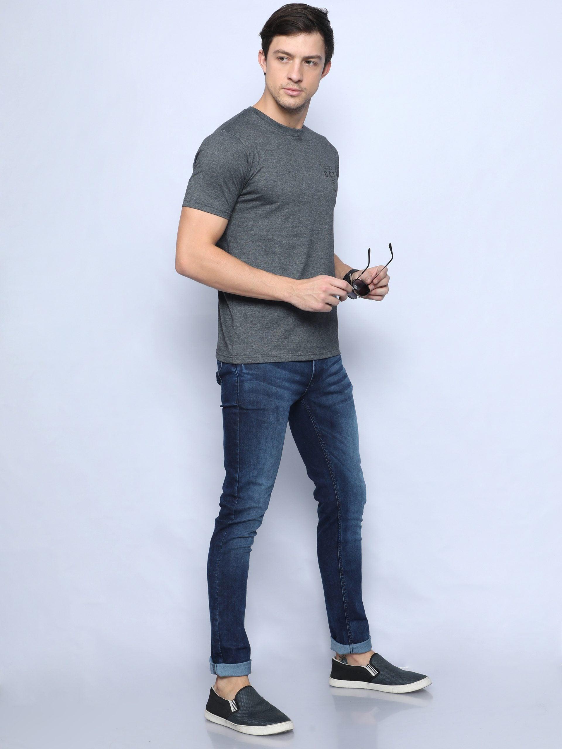 Men's Skinny Fit Jeans - Blue - Triggerjeans