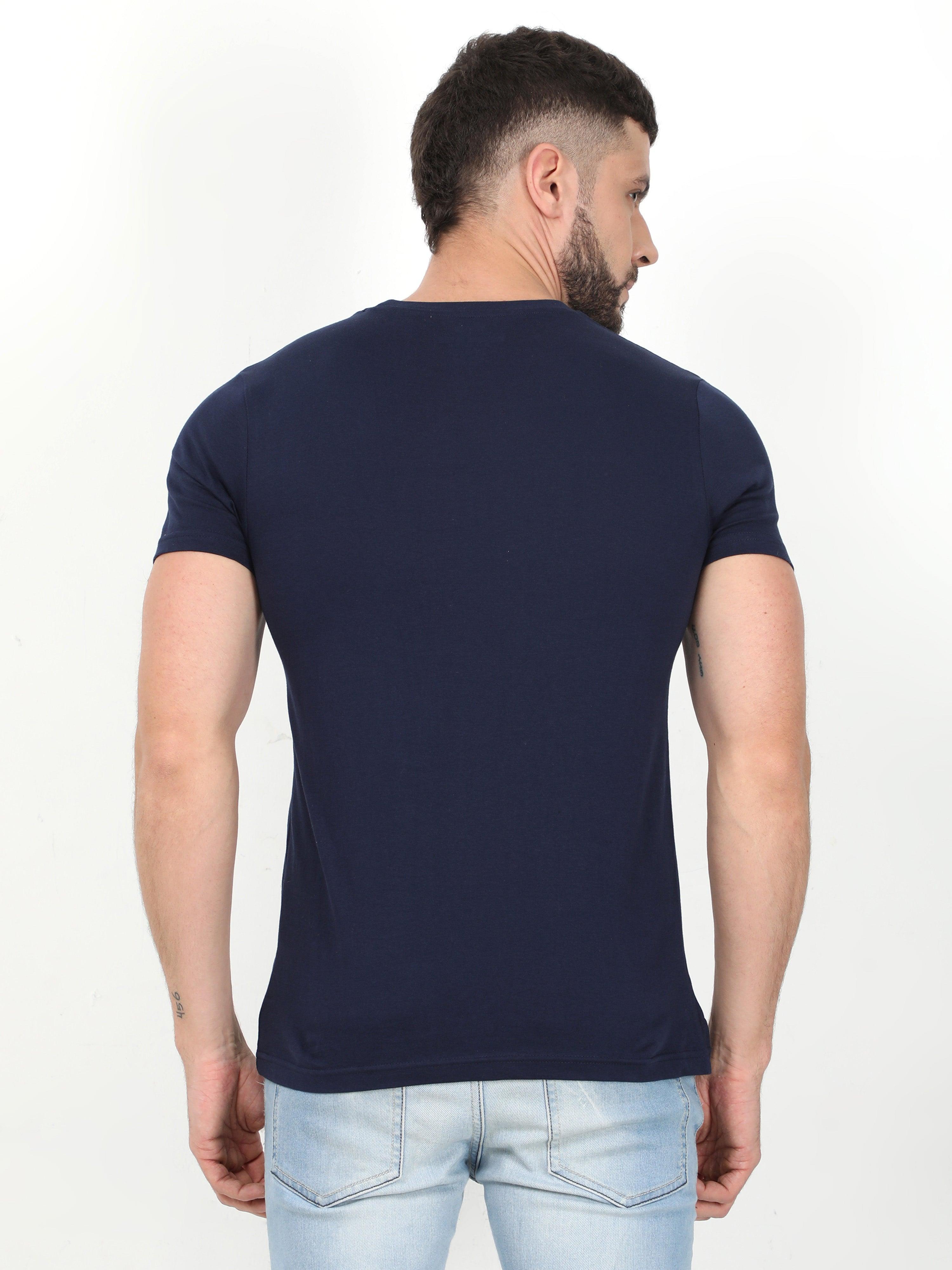 Men's Printed Round Neck T-shirt - Triggerjeans