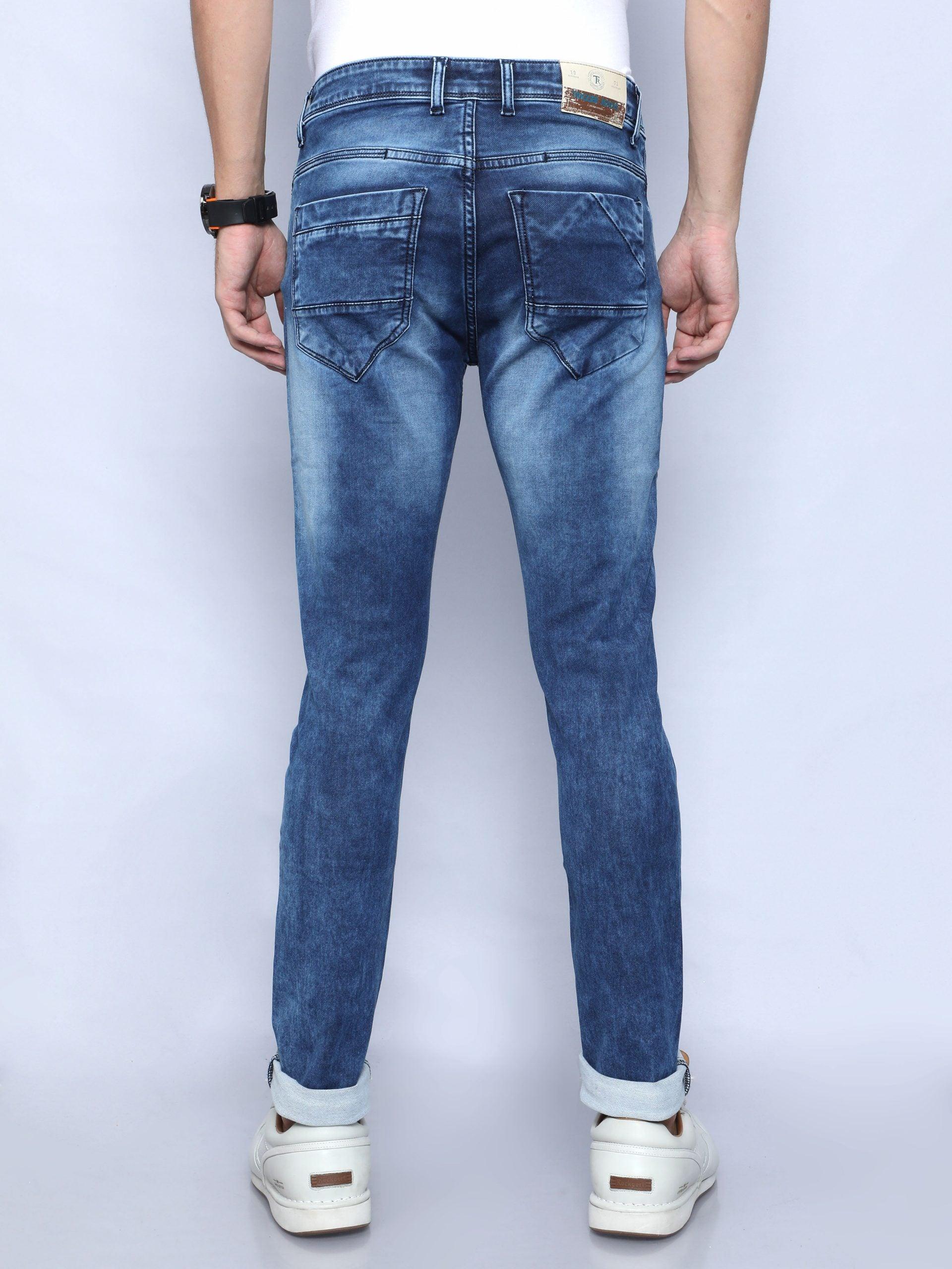Men's Skinny Fit Jeans - Blue - Triggerjeans