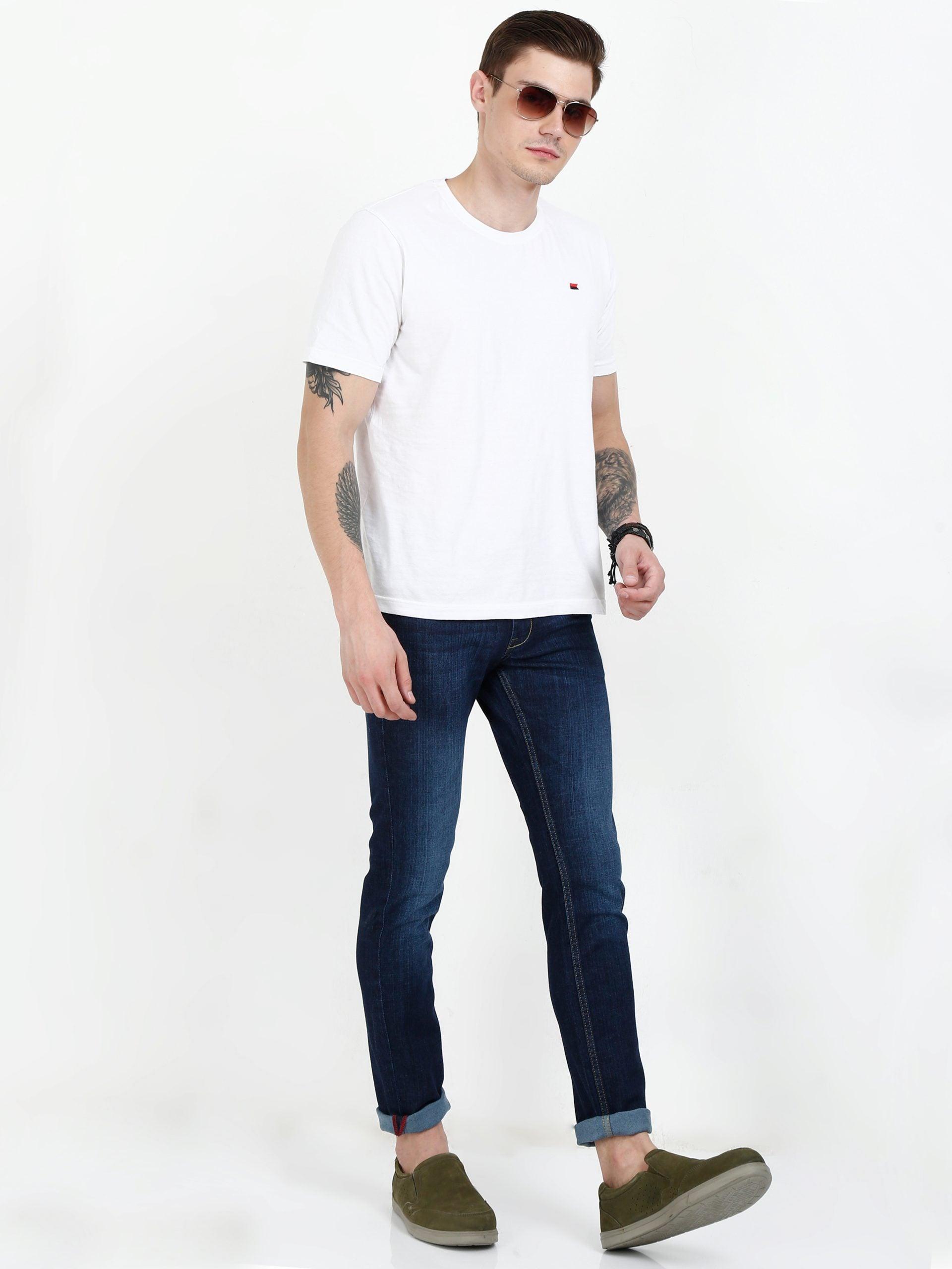 Men's Slim Fit Jeans - Blue