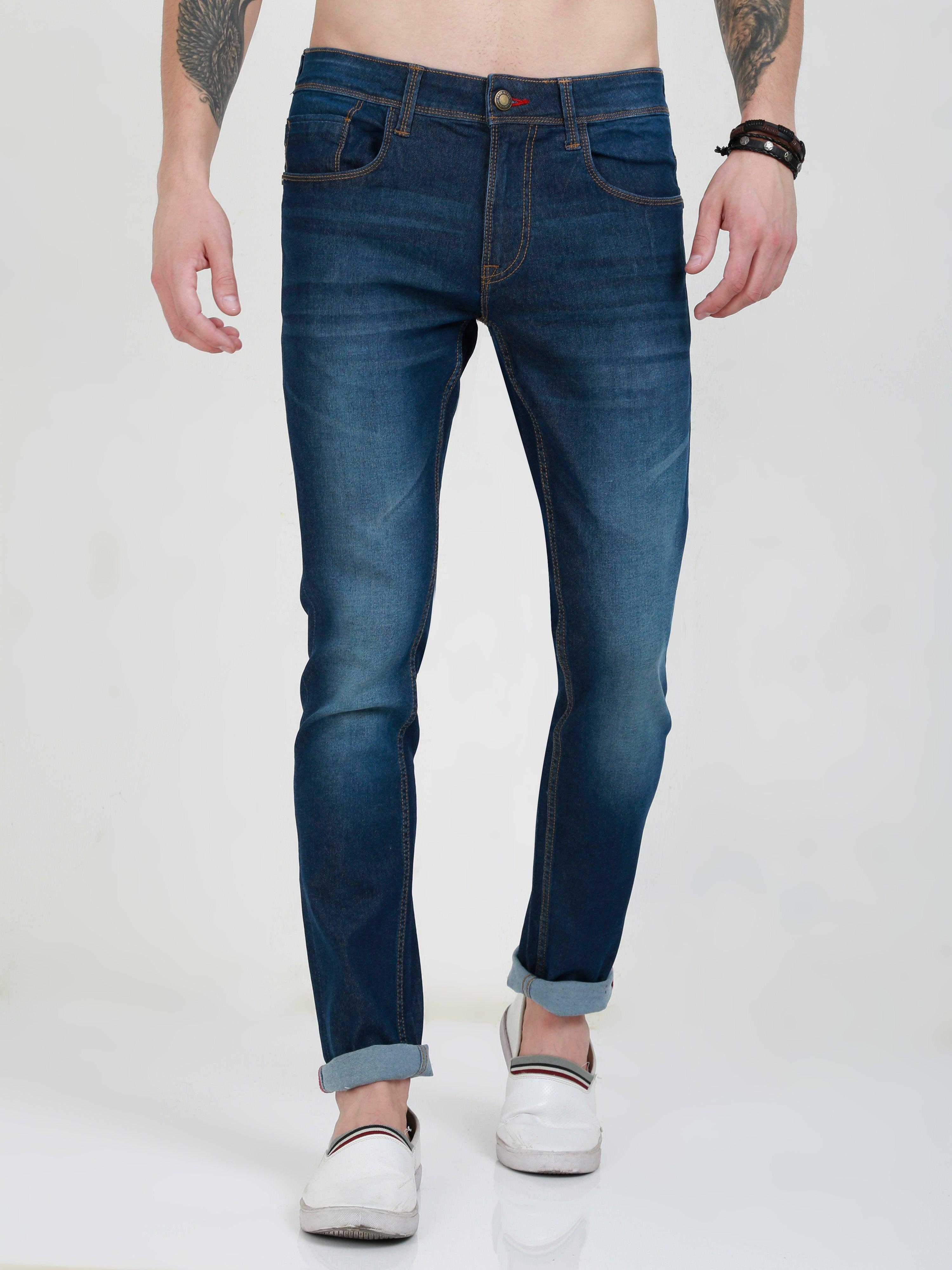 Men Regular Fit Stretchable Plus size Jeans