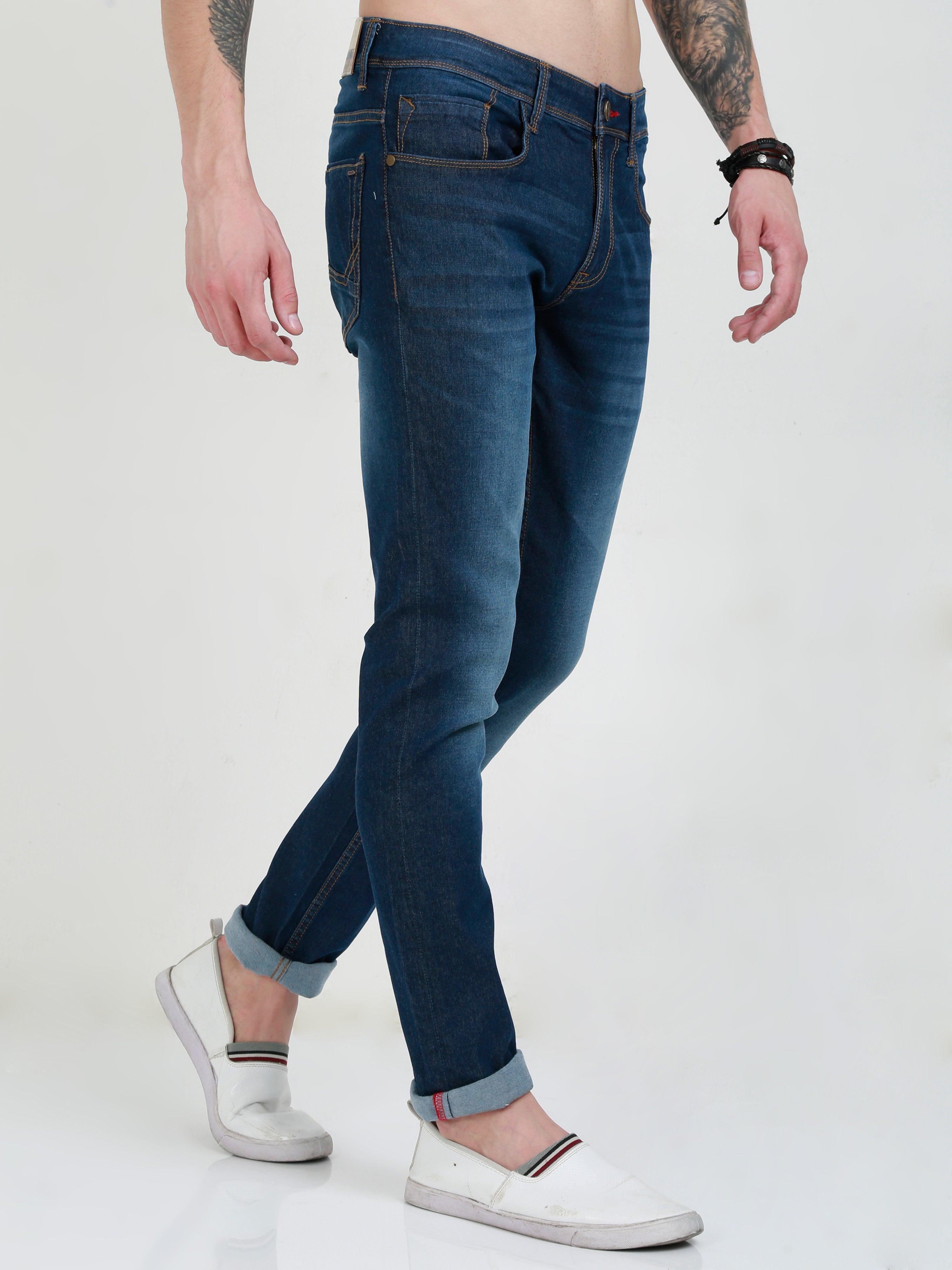 Men Regular Fit Stretchable Plus size Jeans