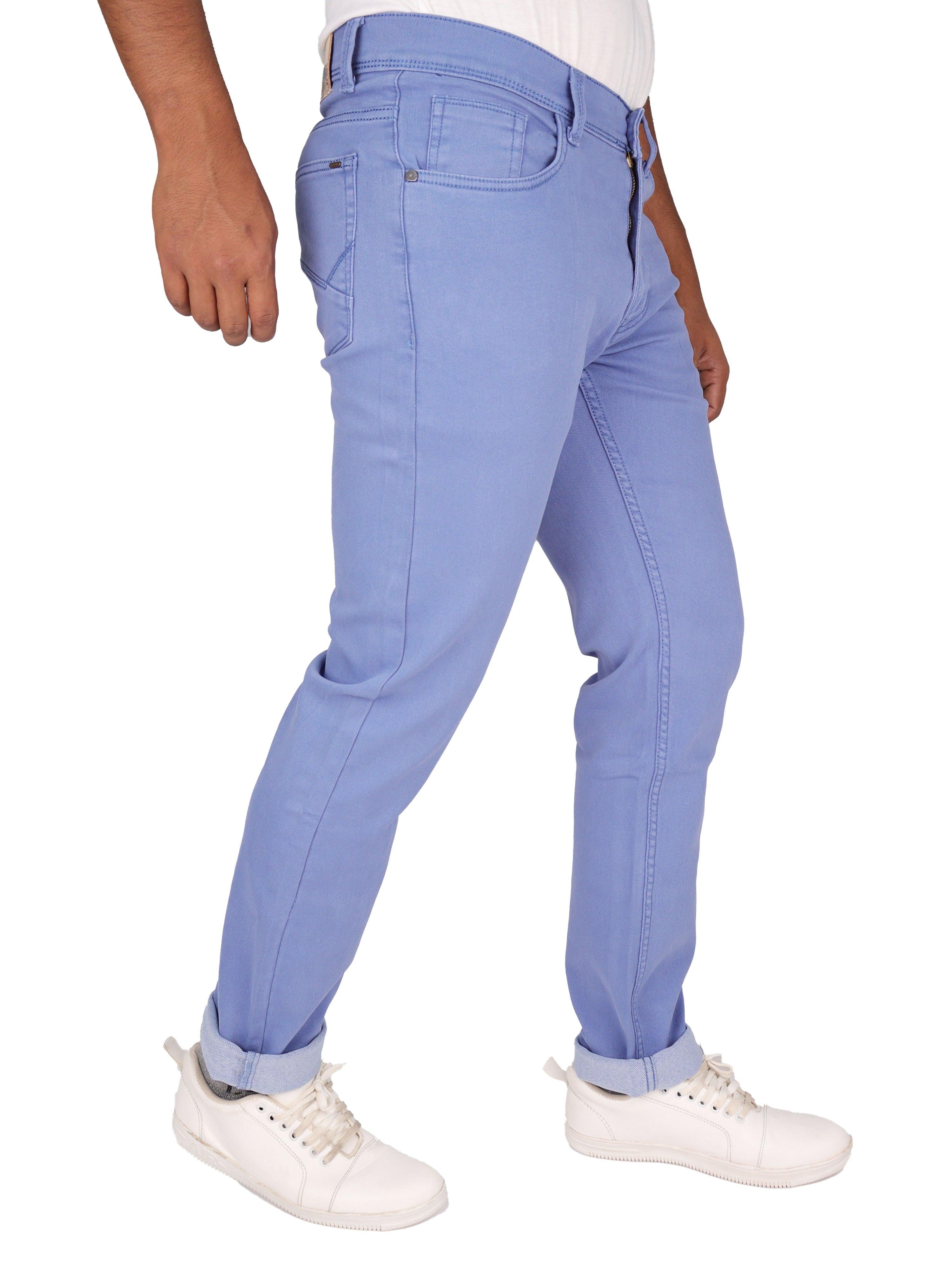StealthFit - Men's Slim-Fit Blue Jeans
