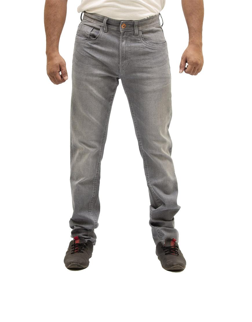 Men Skinny-Fit Grey Jean - Triggerjeans
