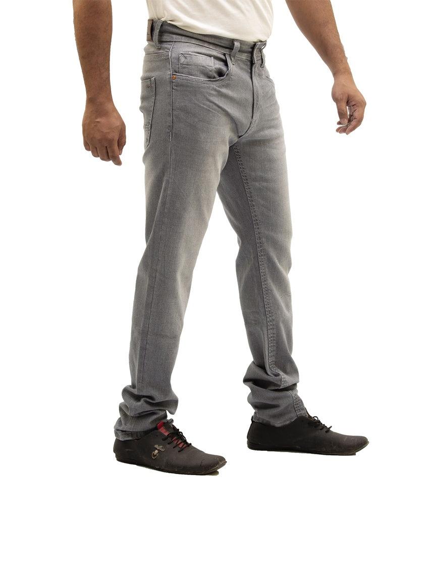 Men Skinny-Fit Grey Jean - Triggerjeans