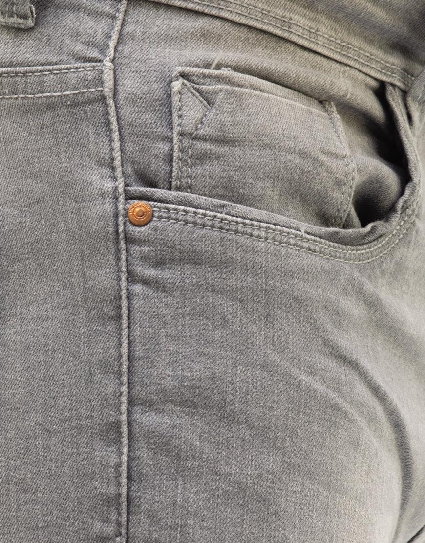 Men Skinny-Fit Grey Jean - Triggerjeans