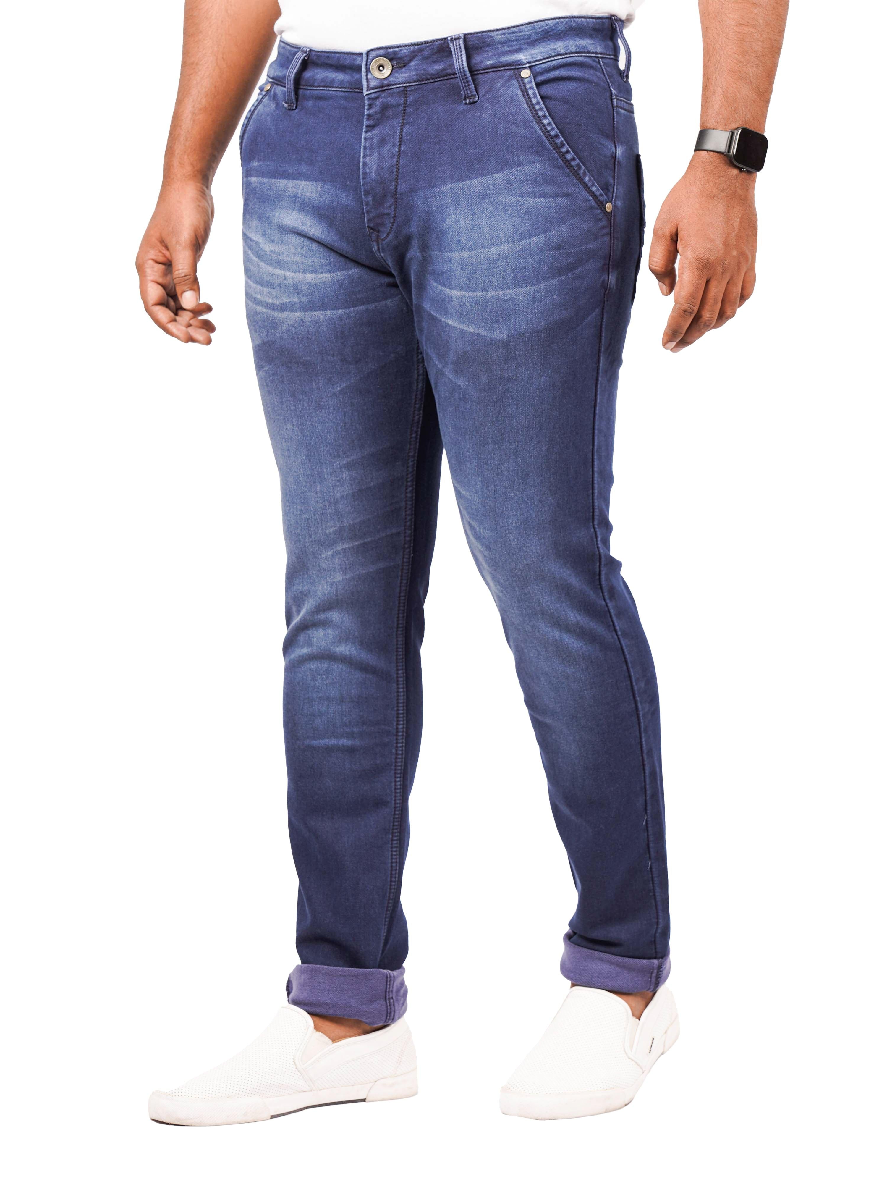 Men Slim-Fit Blue Jeans - Triggerjeans