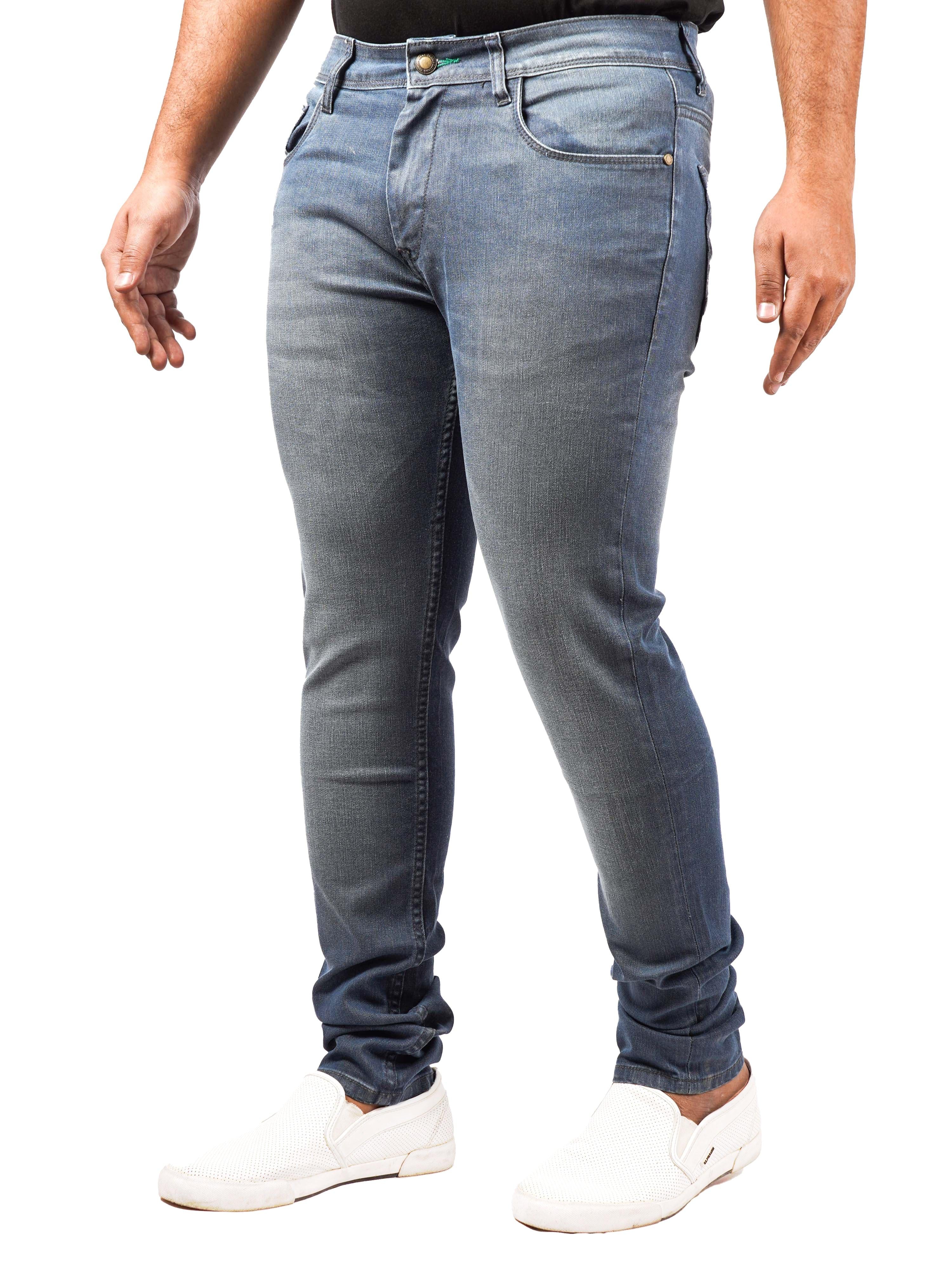Men Slim-Fit Blue Jeans