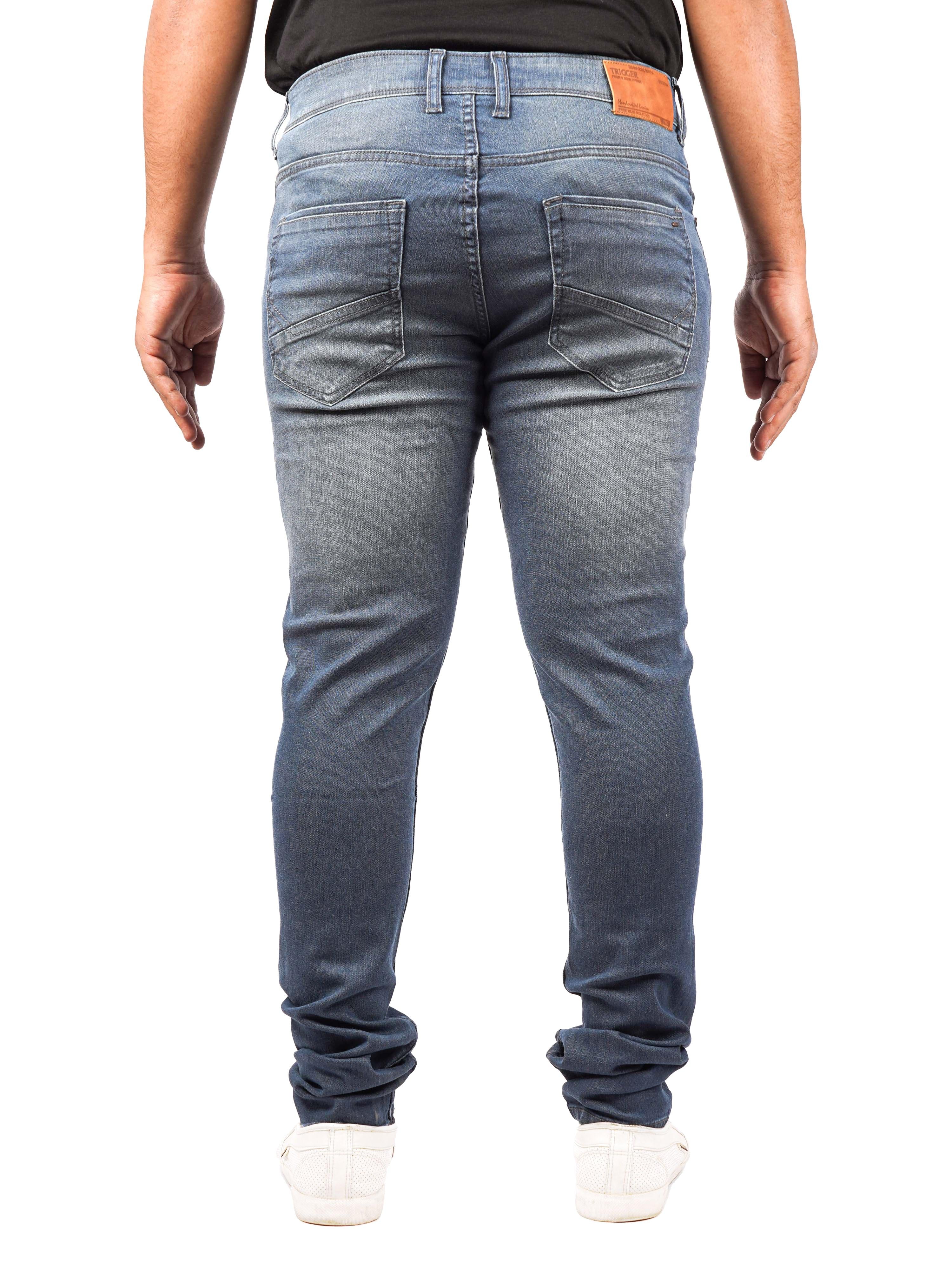 Men Slim-Fit Blue Jeans