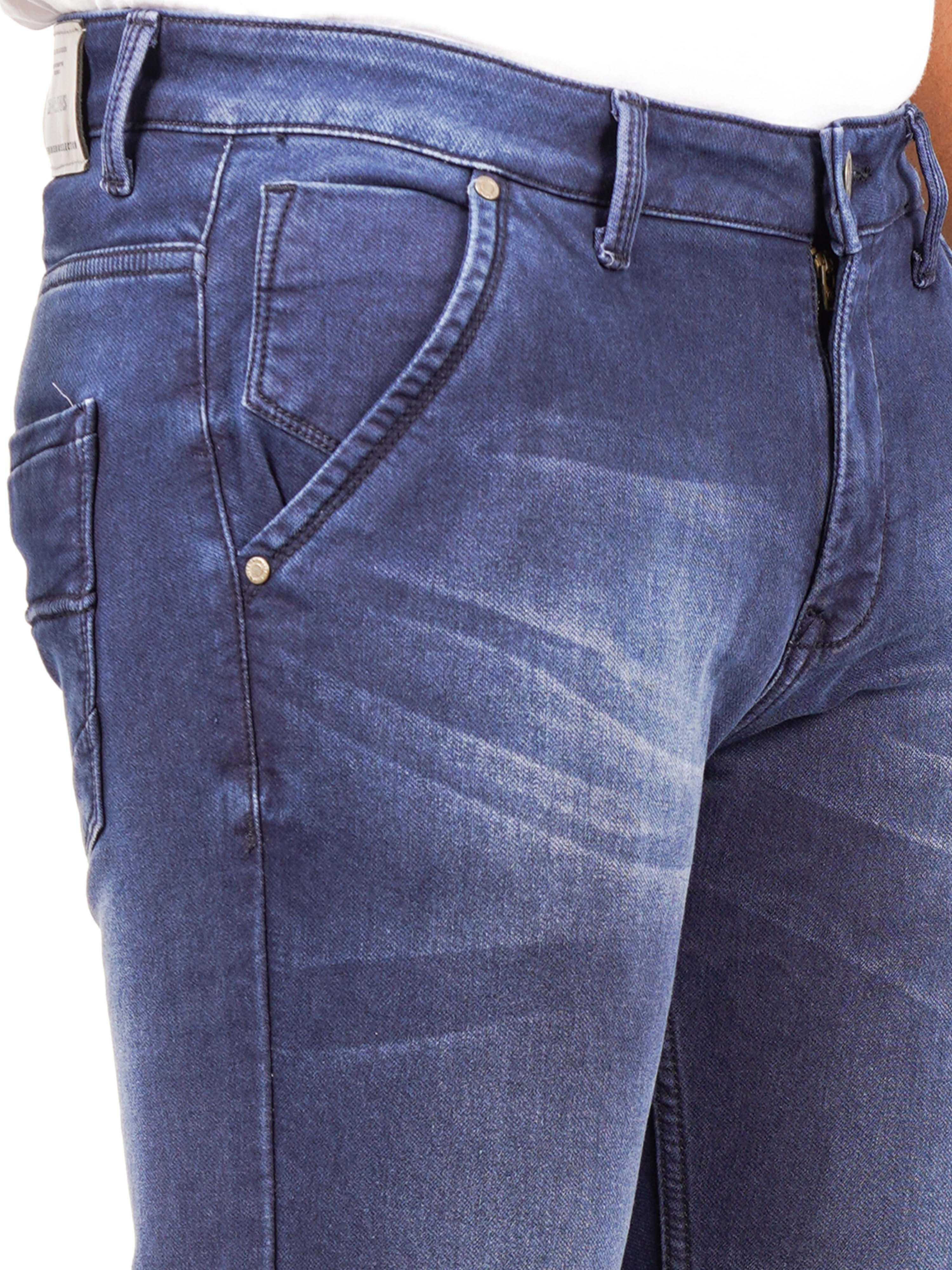 Men Slim-Fit Blue Jeans - Triggerjeans
