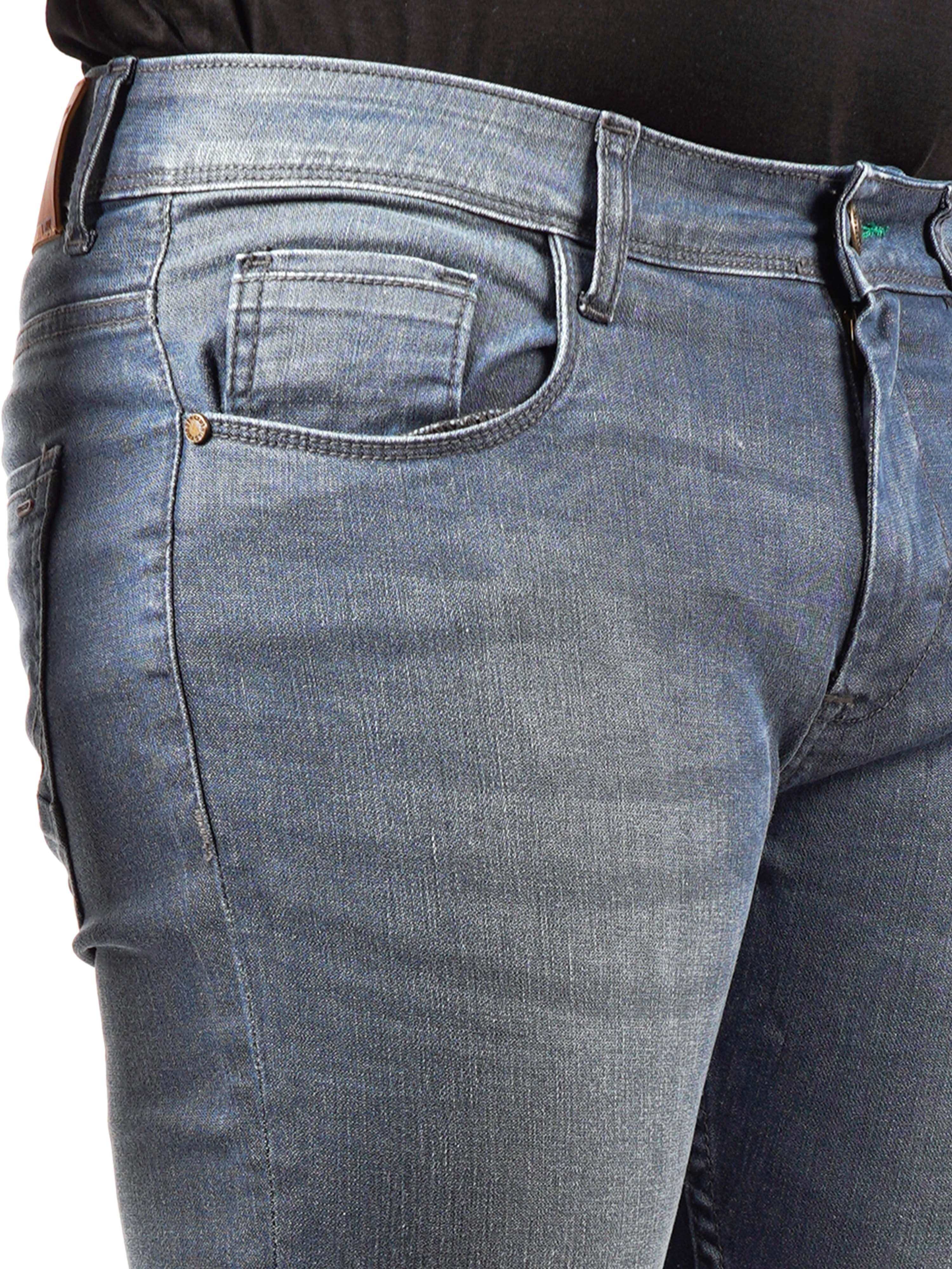 Men Slim-Fit Blue Jeans
