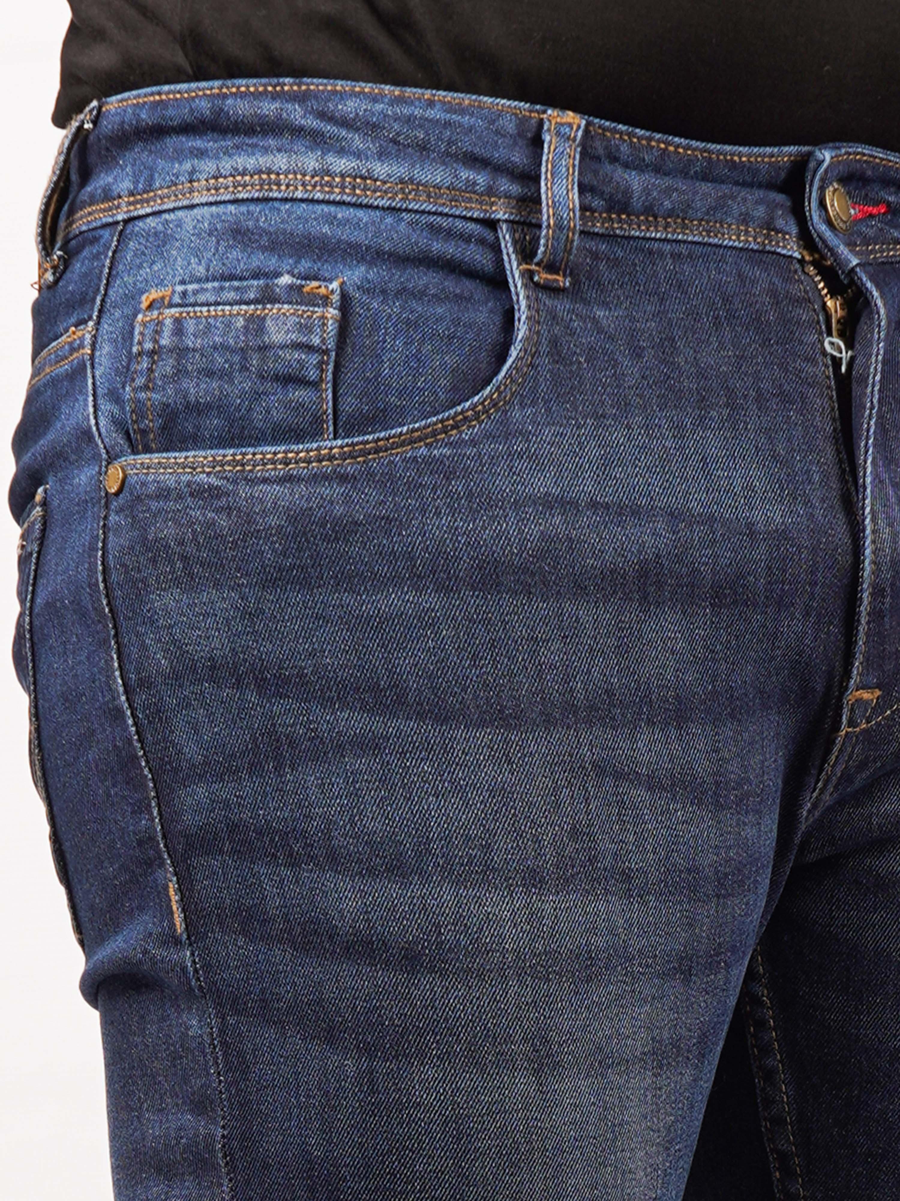 Men Slim-Fit Blue Jeans - Triggerjeans